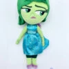 Peluche Dégout Vice Versa Disney Store 2015 Poupée Verte 30 Cm -Disney peluche degout vice versa disney store humeur verte robe bleu 3