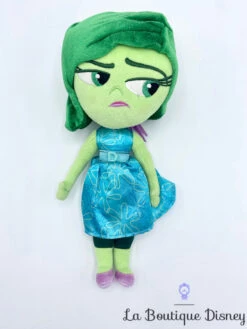 Peluche Dégout Vice Versa Disney Store 2015 Poupée Verte 30 Cm