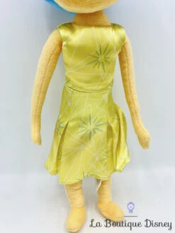 Peluche Joie Vice Versa Disney Store Poupée Jaune émotion 38 Cm -Disney peluche joie vice versa disney store cheveux bleu robe jaune 4