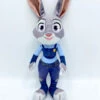 Peluche Judy Hopps Zootopie Disney GrandiGiochi Lapin Gris Police 27 Cm