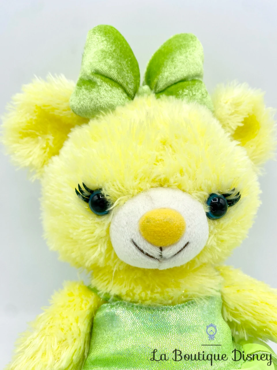 Peluche Lemonade Tinker Bell Unibearsity Disney Store Japan 2017 Ours Jaune Fée Clochette 25 Cm 4 Peluche Lemonade Tinker Bell Unibearsity Disney Store Japan 2017 Ours Jaune Fée Clochette 25 Cm – Image 2