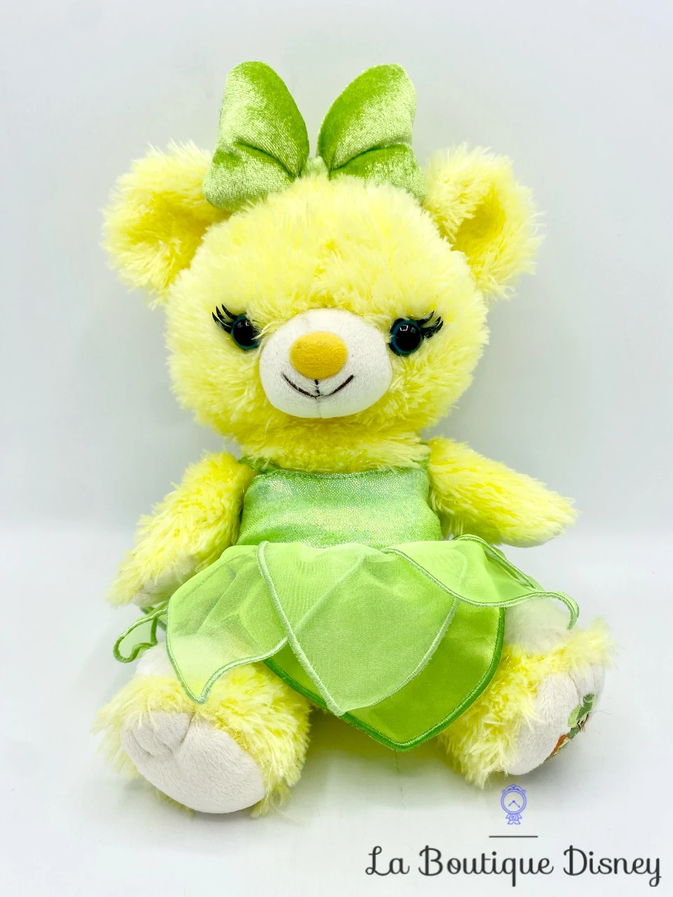 Peluche Lemonade Tinker Bell Unibearsity Disney Store Japan 2017 Ours Jaune Fée Clochette 25 Cm 3 Peluche Lemonade Tinker Bell Unibearsity Disney Store Japan 2017 Ours Jaune Fée Clochette 25 Cm