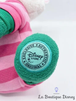 Peluche Marie Noël Disney Store Les Aristochats Pyjama Rose Vert écusson 28 Cm -Disney peluche marie noel disney store les aristochats chat pull rose rayures 6