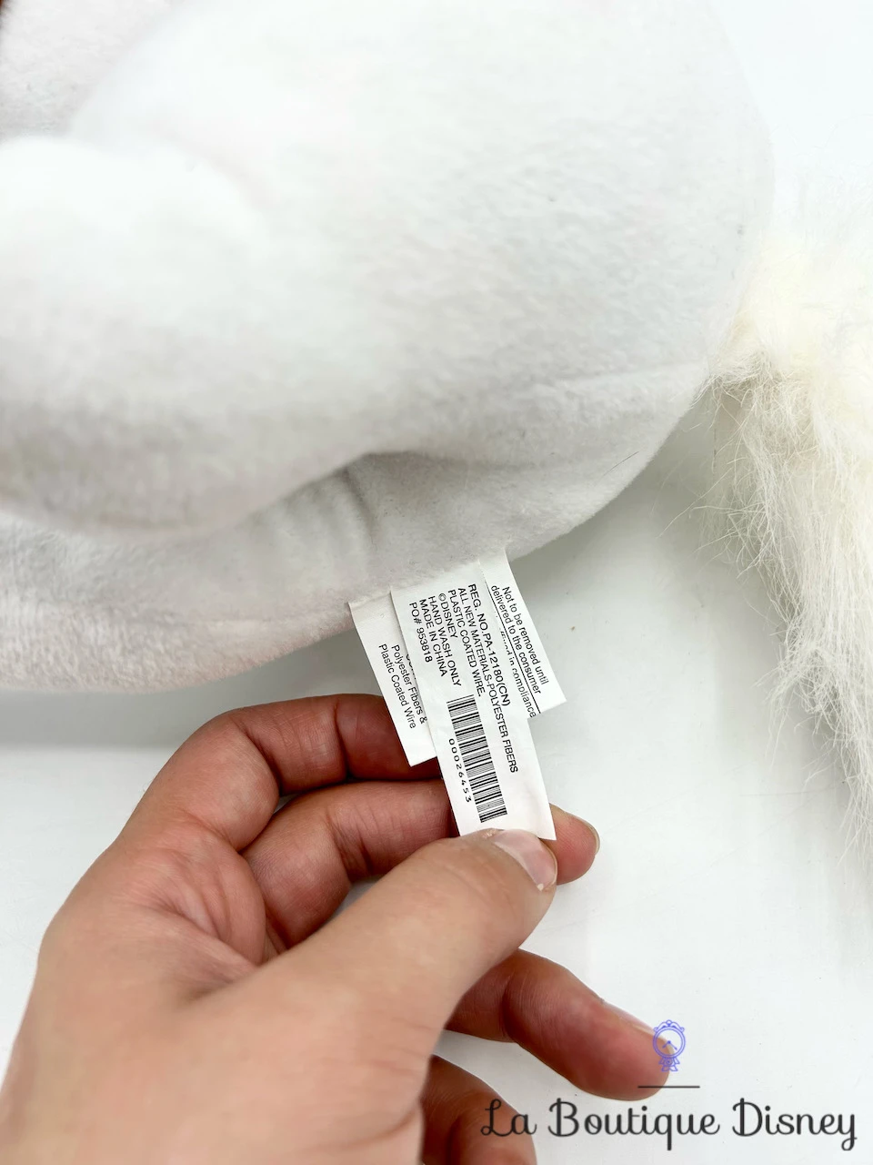 Peluche Maximus Cheval Raiponce Disney Blanc Marron 35 Cm 8 Peluche Maximus Cheval Raiponce Disney Blanc Marron 35 Cm – Image 6