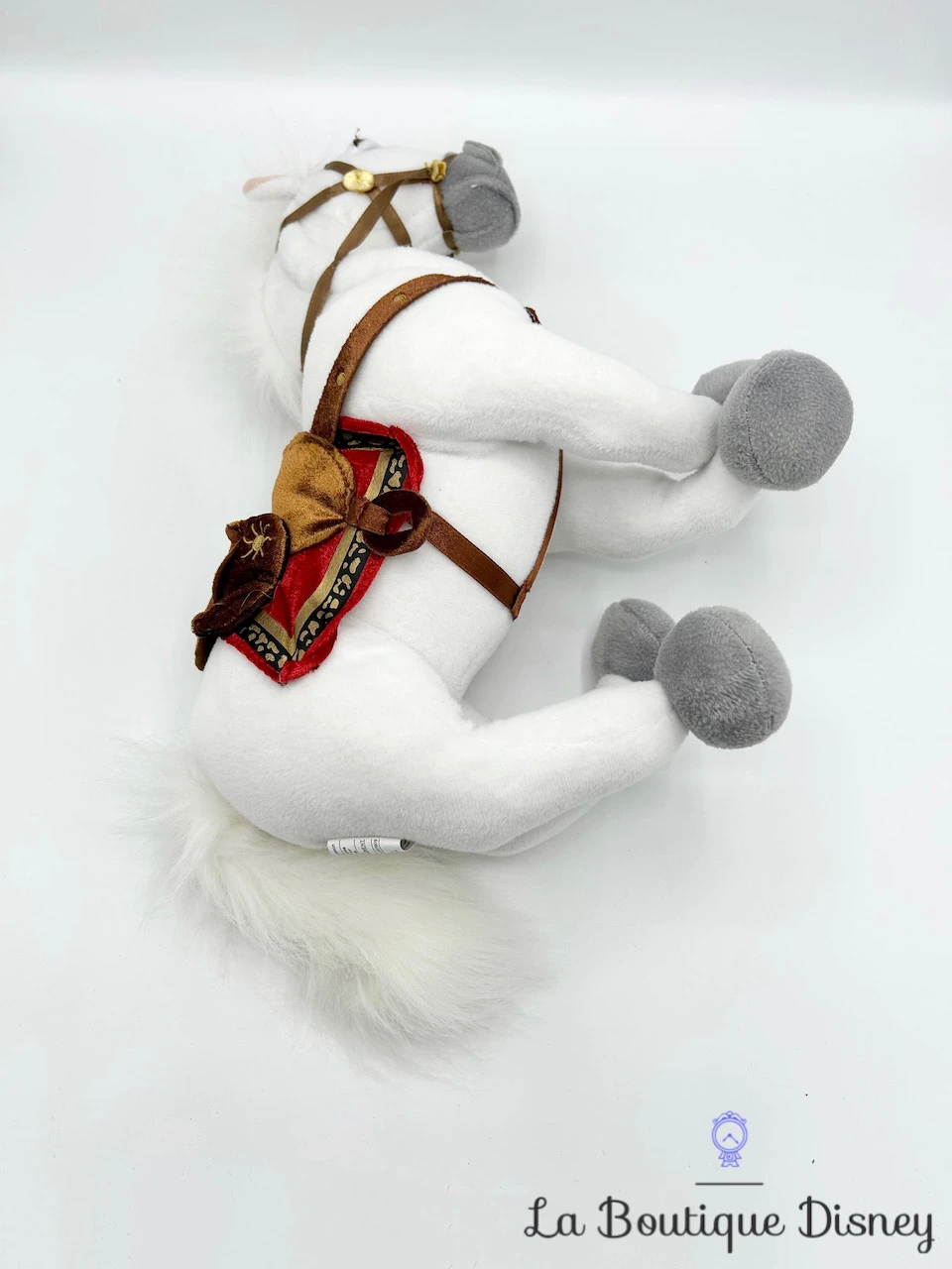 Peluche Maximus Cheval Raiponce Disney Blanc Marron 35 Cm 7 Peluche Maximus Cheval Raiponce Disney Blanc Marron 35 Cm – Image 5