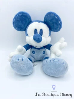 Peluche Mickey Mouse Disney Store Bleu 29 Cm