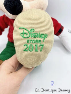 Peluche Mickey Mouse Noël Disney Store 2017 Rouge Vert Bonnet 44 Cm -Disney peluche mickey mouse noel disney store 2017 rouge vert 2