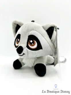 Peluche Mini Meeko Naïf Disney Store 2022 Pocahontas Raton Laveur Gris 15 Cm