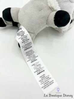 Peluche Mini Meeko Naïf Disney Store 2022 Pocahontas Raton Laveur Gris 15 Cm -Disney peluche mini meeko naif disneyland disney raton laveur gris pocahontas 2