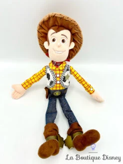 Poupée Chiffon Woody Toy Story Disney Store Peluche Cow Boy Chapeau 32 Cm