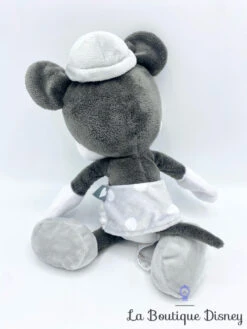 Peluche Minnie Mouse Noir Blanc Grelot Disney Baby Jouet éveil Sensoriel 29 Cm -Disney peluche minnie mouse noir blanc disney baby grelot apprentissage bruit son 4
