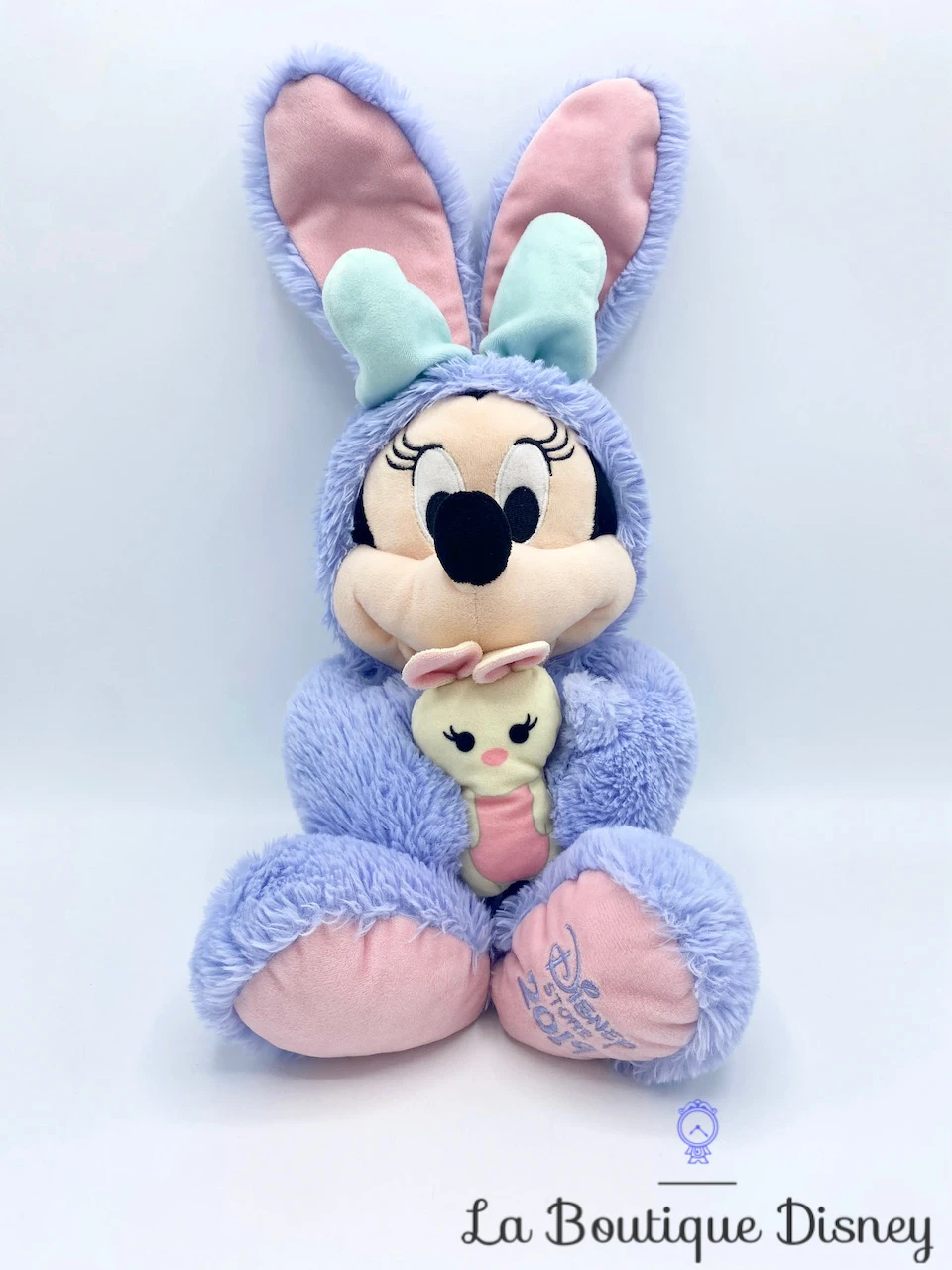 Peluche Minnie Mouse Pâques Disney Store 2019 Lapin Violet 44 Cm 3 Peluche Minnie Mouse Pâques Disney Store 2019 Lapin Violet 44 Cm