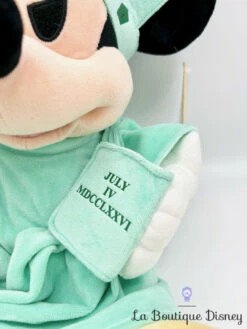Peluche Minnie Mouse Statut De La Liberté Disney Store New York 2019 USA Vert 40 Cm -Disney peluche minnie mouse statut de la liberte disney store new york 2