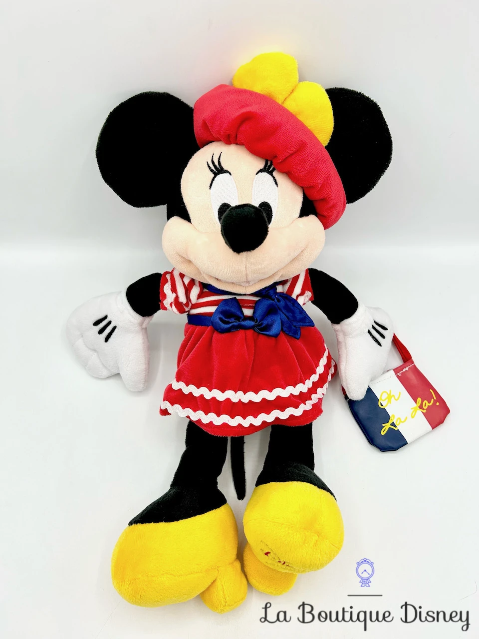 Peluche Minnie Mouse Parisienne Disney Store Paris 2015 Oh La La 37 Cm 4 Peluche Minnie Mouse Parisienne Disney Store Paris 2015 Oh La La 37 Cm – Image 2