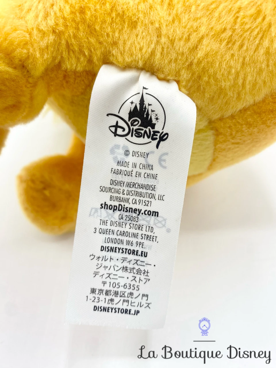 Peluche Oliver Disney Store ShopDisney Oliver Et Compagnie Chat Orange 27 Cm 8 Peluche Oliver Disney Store ShopDisney Oliver Et Compagnie Chat Orange 27 Cm – Image 6