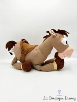 Peluche Pile Poil Toy Story Disney Store 2016 Cheval Marron écusson 45 Cm -Disney peluche pile poil cheval marron toy story disney store ecusson 2