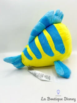 Peluche Polochon La Petite Sirène Disney Store 2023 Poisson Jaune Bleu 38 Cm -Disney peluche polochon brillant disney store peluche poisson jaune bleu la petite sirene 2
