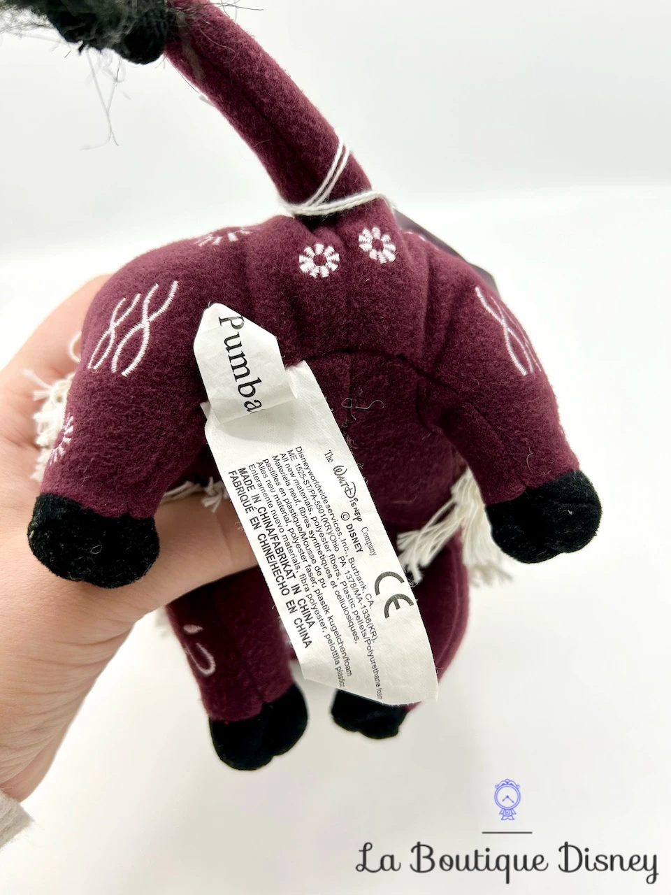 Peluche Pumbaa The Lion King Walt Disney Company Le Roi Lion Spectacle Phacochère 17 Cm 6 Peluche Pumbaa The Lion King Walt Disney Company Le Roi Lion Spectacle Phacochère 17 Cm – Image 4