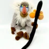 Peluche Rafiki Disney Store Le Roi Lion Singe Gris Bâton 22 Cm -Disney peluche rafiki singe le roi lion disney store vintage canne 3