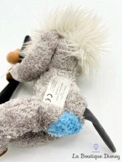 Peluche Rafiki Disney Store Le Roi Lion Singe Gris Bâton 22 Cm -Disney peluche rafiki singe le roi lion disney store vintage canne 4