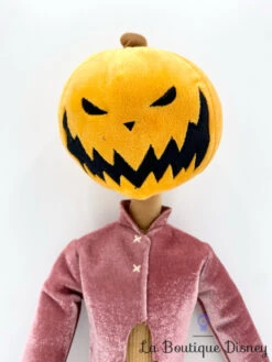 Poupée Chiffon Roi Des Citrouilles Disney Store L'étrange Noël De Mr Jack Peluche Pumpkin King -Disney peluche roi citrouille disney store etrange noel mr jack 2