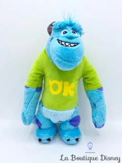 Peluche Sulli Ok Disney Monstres Academy University Monstre Bleu Violet Sully 28 Cm