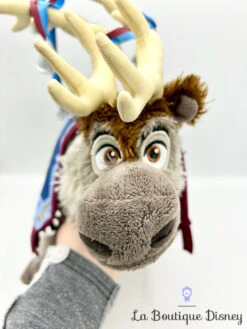 Peluche Sven Joyeuses Fêtes Avec Olaf Disney Store 2017 La Reine Des Neiges Renne Couverture Nordique 40 Cm -Disney peluche sven joyeuses fetes avec olaf disney store la reine des neiges couverture nordique 5
