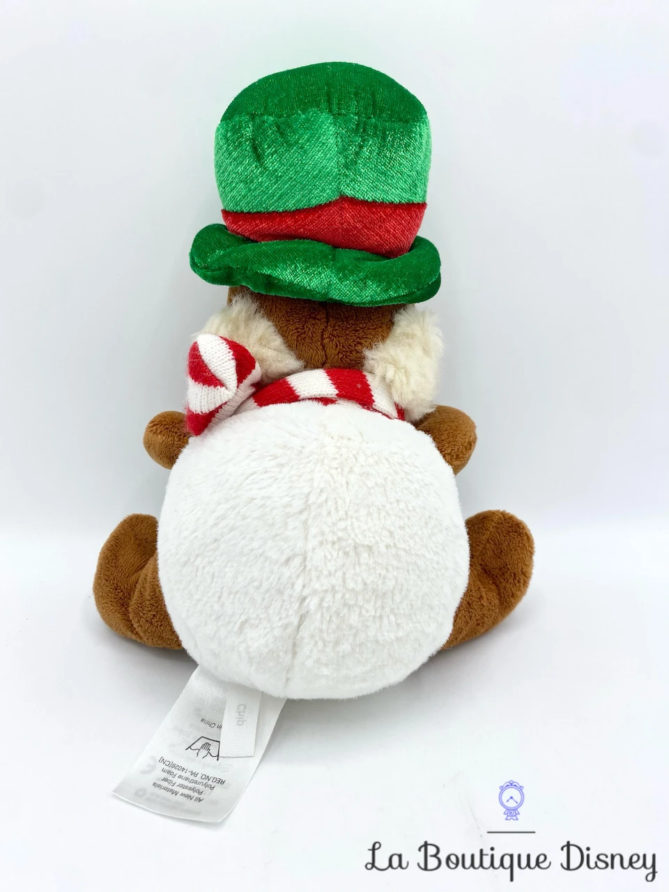 Peluche Tic Boule De Neige Disney Store Tic Et Tac Noël Chapeau Vert 20 Cm 6 Peluche Tic Boule De Neige Disney Store Tic Et Tac Noël Chapeau Vert 20 Cm – Image 4