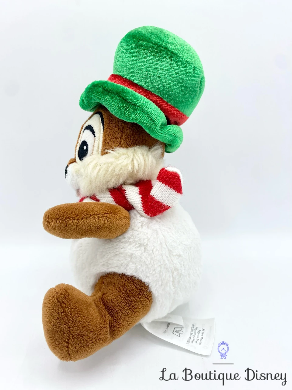 Peluche Tic Boule De Neige Disney Store Tic Et Tac Noël Chapeau Vert 20 Cm 4 Peluche Tic Boule De Neige Disney Store Tic Et Tac Noël Chapeau Vert 20 Cm – Image 2