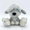 Peluche Max Tiny Big Feet Disney Store La Petite Sirène Chien Gris Blanc 10 Cm