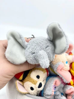 Peluche Tsum Tsum Sac Dumbo 75ème Anniversaire Disney Store Bag Set Jumbo Timothée Clown Éléphant -Disney peluche tsum tsum sac dumbo 75eme anniversaire disney store bag set jumbo timothee clown elephant 5