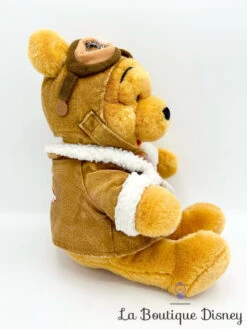 Peluche Winnie L'ourson Aviateur Disney Store Pooh High Flyers Lunettes 36 Cm -Disney peluche winnie ourson aviateur poohs highflyers disney store vintage lunettes 3