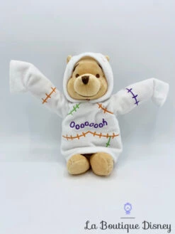 Peluche Winnie L'ourson Fantôme Disney Store Oooooooh Halloween Sonore 21 Cm