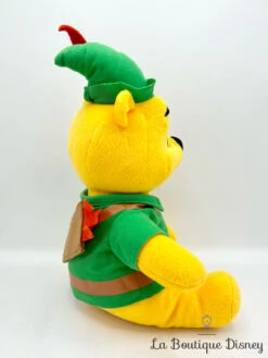 Peluche Winnie L'ourson Robin Des Bois Disney Déguisement Vert 33 Cm -Disney peluche winnie ourson robin des bois disney tenue verte arc fleche 5
