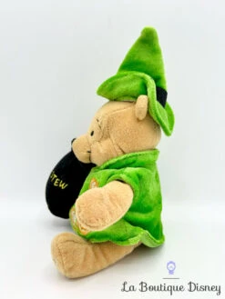 Peluche Winnie L’ourson Halloween Lumineuse Disney Store 2002 Stew Citrouilles 20 Cm -Disney peluche winnie ourson stew lumineuse disney store 2002 halloween chaudron citrouille 0