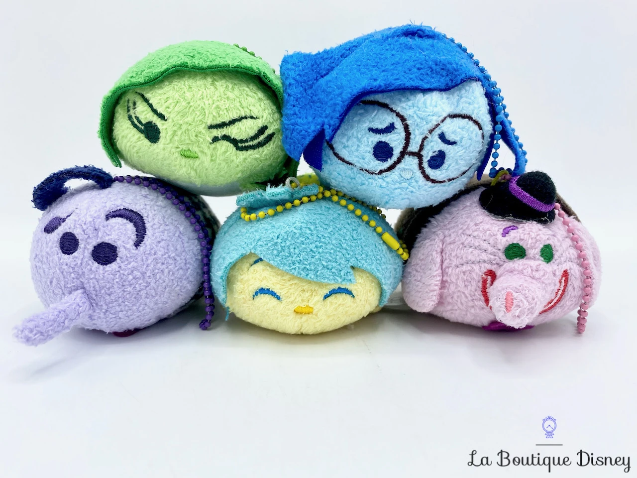 Peluches Tsum Tsum Set Vice Versa Joie Tristesse Dégout Peur Bing Bong Disney Store 4 Peluches Tsum Tsum Set Vice Versa Joie Tristesse Dégout Peur Bing Bong Disney Store – Image 2