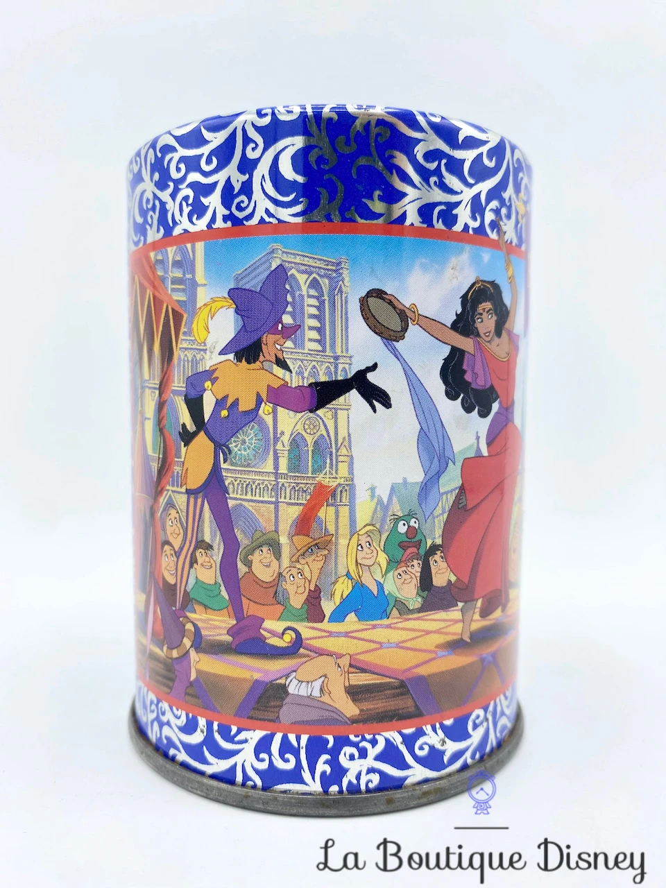 Pot à Crayons Le Bossu De Notre Dame Disney Métal Vintage Stylos Bureau 3 Pot à Crayons Le Bossu De Notre Dame Disney Métal Vintage Stylos Bureau