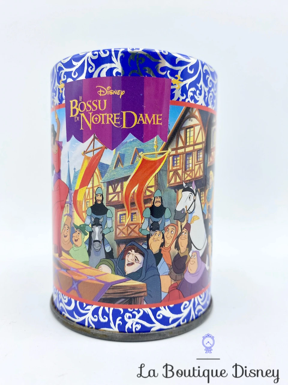 Pot à Crayons Le Bossu De Notre Dame Disney Métal Vintage Stylos Bureau 4 Pot à Crayons Le Bossu De Notre Dame Disney Métal Vintage Stylos Bureau – Image 2