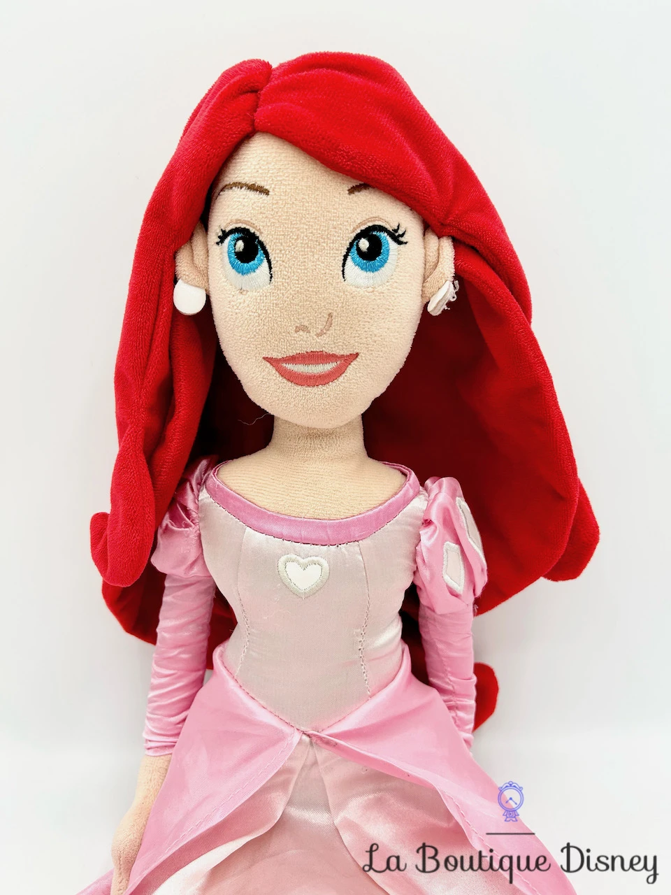 Poupée Chiffon Ariel Robe Rose La Petite Sirène Disney Store 2014 Peluche Princesse 53 Cm 4 Poupée Chiffon Ariel Robe Rose La Petite Sirène Disney Store 2014 Peluche Princesse 53 Cm – Image 2
