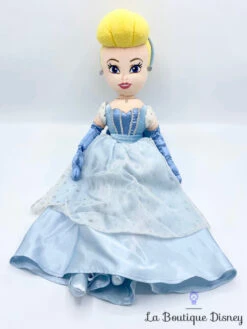 Poupée Chiffon Cendrillon Disney Store Exclusive Peluche Princesse Robe Bleu 55 Cm