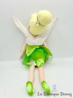 Poupée Chiffon Fée Clochette Disney Store Peluche Peter Pan Vert 54 Cm -Disney poupee chiffon fee clochette disney store peter pan vintage peluche 3