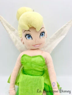 Poupée Chiffon Fée Clochette Disney Store Peluche Peter Pan Vert 54 Cm -Disney poupee chiffon fee clochette disney store peter pan vintage peluche 4