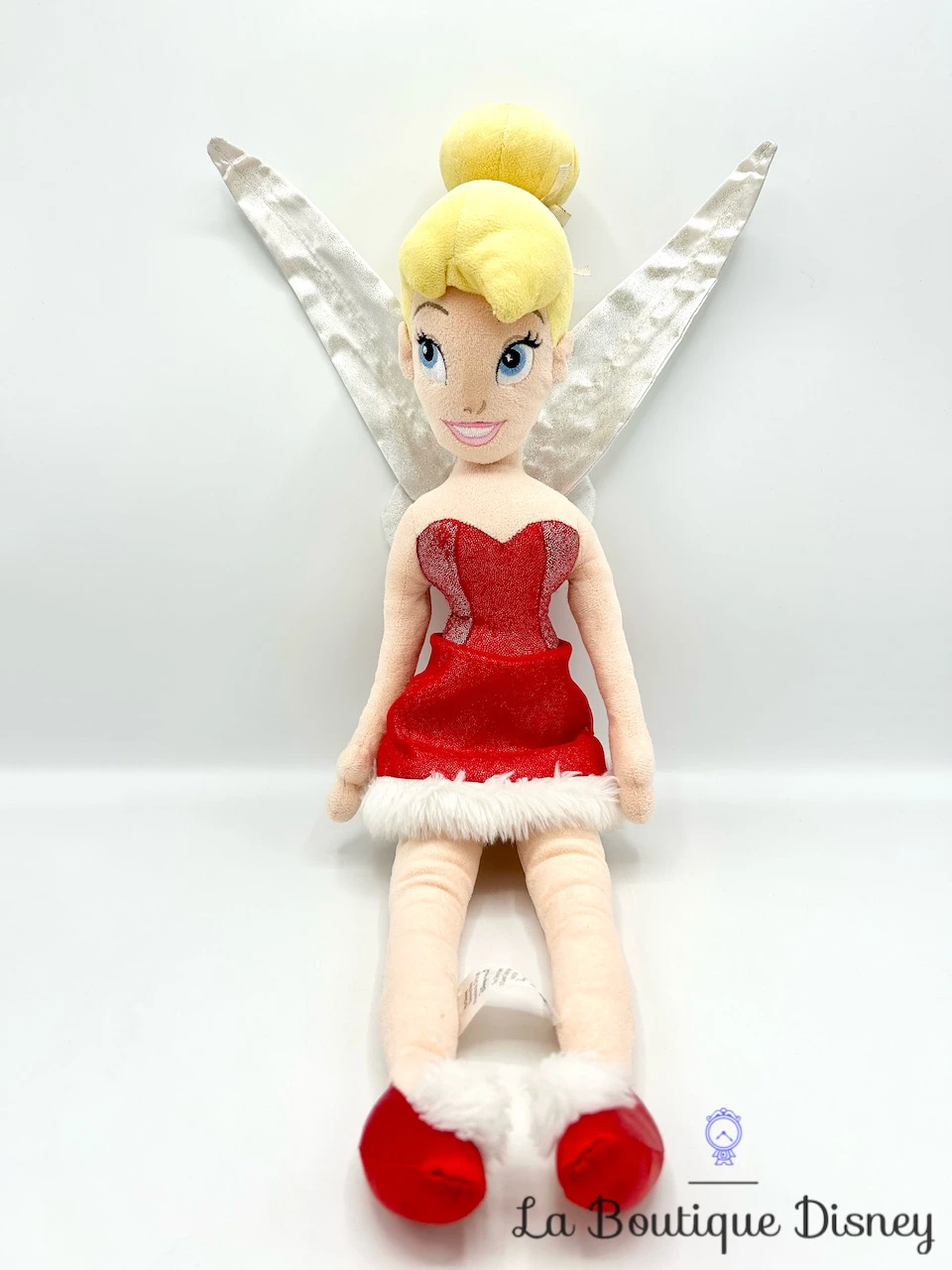 Poupée Chiffon Fée Clochette Noël Disney Store 2011 Peluche Peter Pan Robe Rouge 56 Cm 3 Poupée Chiffon Fée Clochette Noël Disney Store 2011 Peluche Peter Pan Robe Rouge 56 Cm