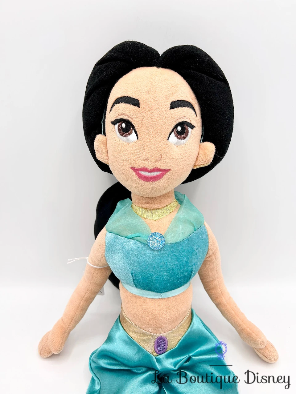 Poupée Chiffon Jasmine Disney Store Aladdin Peluche Princesse Bleu 54 Cm 4 Poupée Chiffon Jasmine Disney Store Aladdin Peluche Princesse Bleu 54 Cm – Image 2