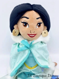 Poupée Chiffon Jasmine Hiver Disney Store Aladdin Peluche Princesse Cape Manteau 46 Cm -Disney poupee chiffon jasmine hiver disney store aladdin peluche princesse cape manteau bleu 1