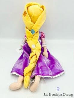 Poupée Chiffon Raiponce Disney Store 2019 Peluche Princesse Robe Violette 48 Cm -Disney poupee chiffon raiponce disney store 2019 princesse violet tresse 1