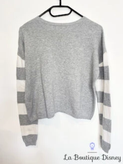 Pull Cropped Minnie Mouse Tsum Tsum Disney Store Taille S Gris Rayures -Disney pull minnie mouse tsum tsum disney store gris court 4