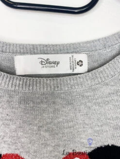 Pull Cropped Minnie Mouse Tsum Tsum Disney Store Taille S Gris Rayures -Disney pull minnie mouse tsum tsum disney store gris court 5