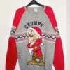 Pull Noël Grincheux Grumpy Disney Store Taille M Blanche Neige Et Les Sept Nains -Disney pull noel grincheux disney store adulte grumpy blanche neige 4