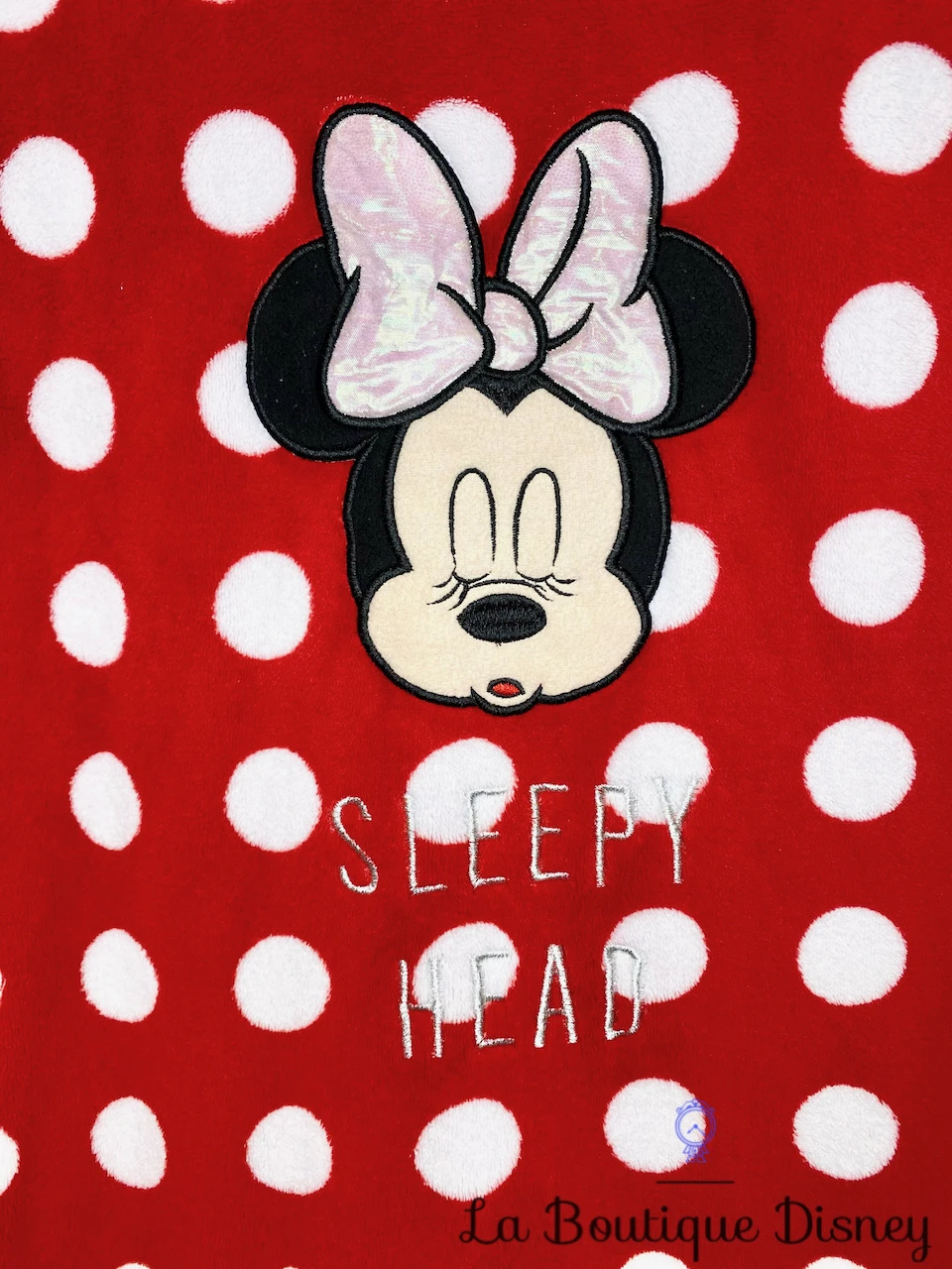 Pyjama Minnie Mouse Disney Love To Lounge Taille M Polaire Pilou Rouge Blanc Sleepy Head 4 Pyjama Minnie Mouse Disney Love To Lounge Taille M Polaire Pilou Rouge Blanc Sleepy Head – Image 2